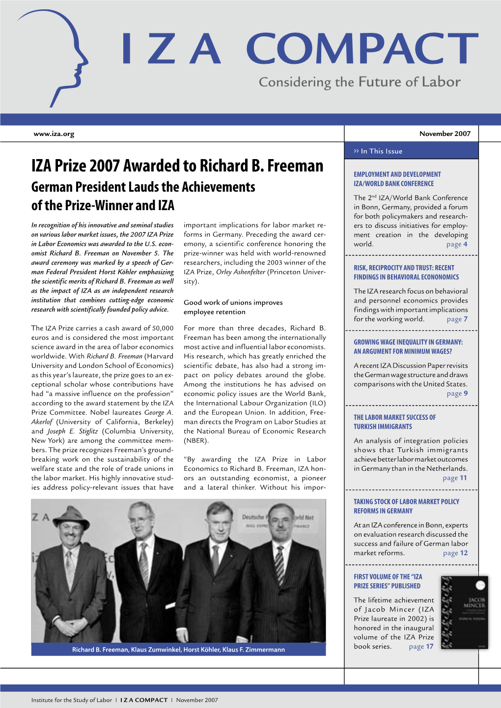 IZA COMPACT | November 2007