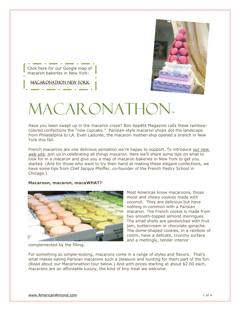 Macaronathon™