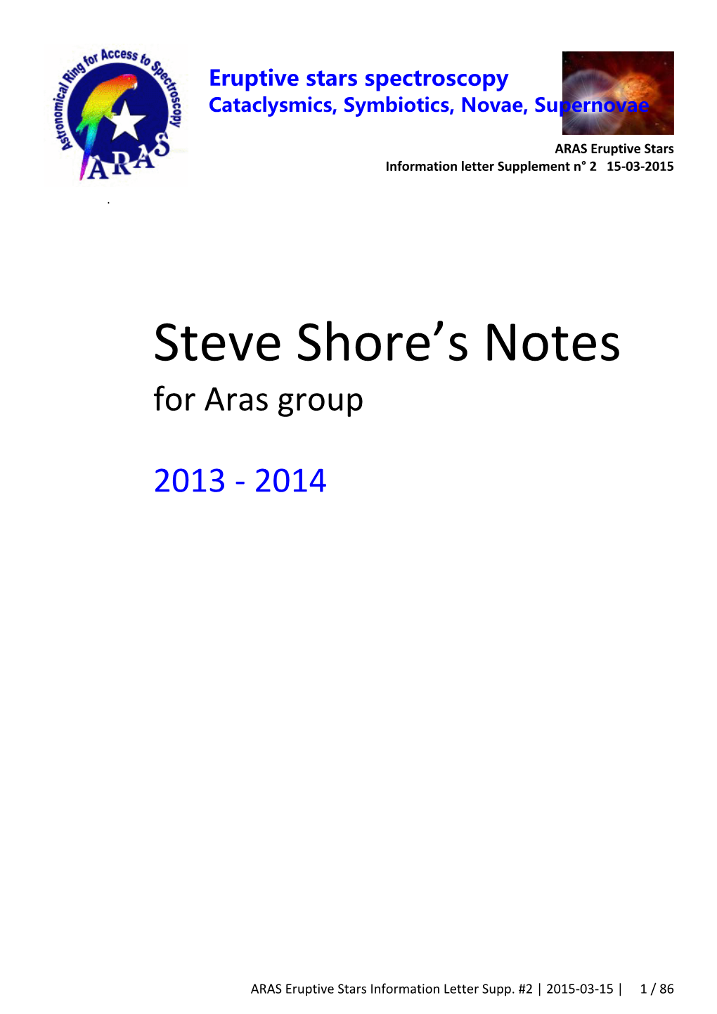 Steveshorenotes 2013-2014.Pdf