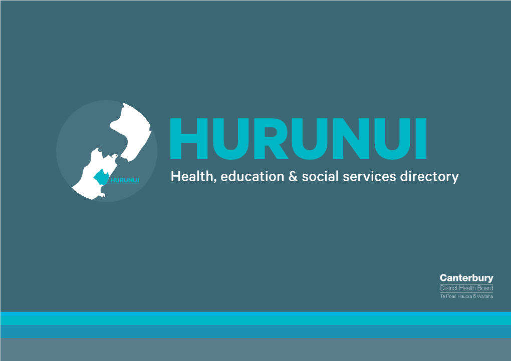 Health, Education & Social Services Directory