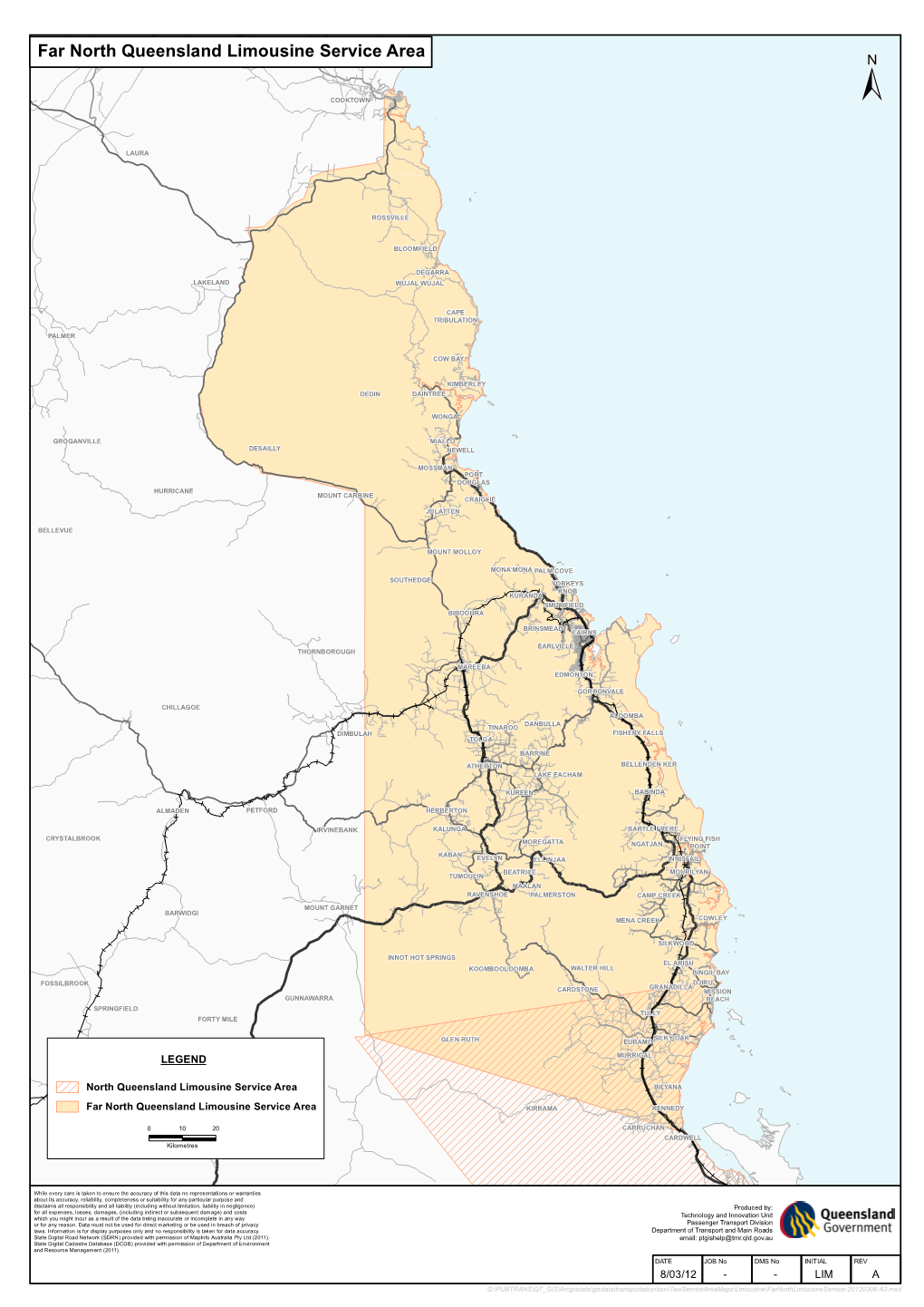 Far North Queensland Limousine Service Area KIRRAMA KENNEDY MOUNT SURPRISE