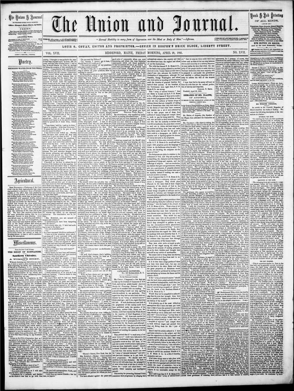 The Union and Journal