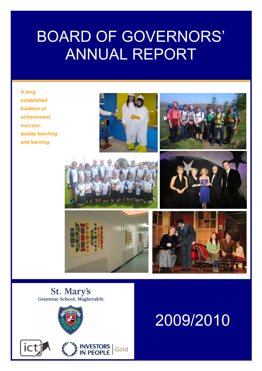 Board of Governors' Annual Report