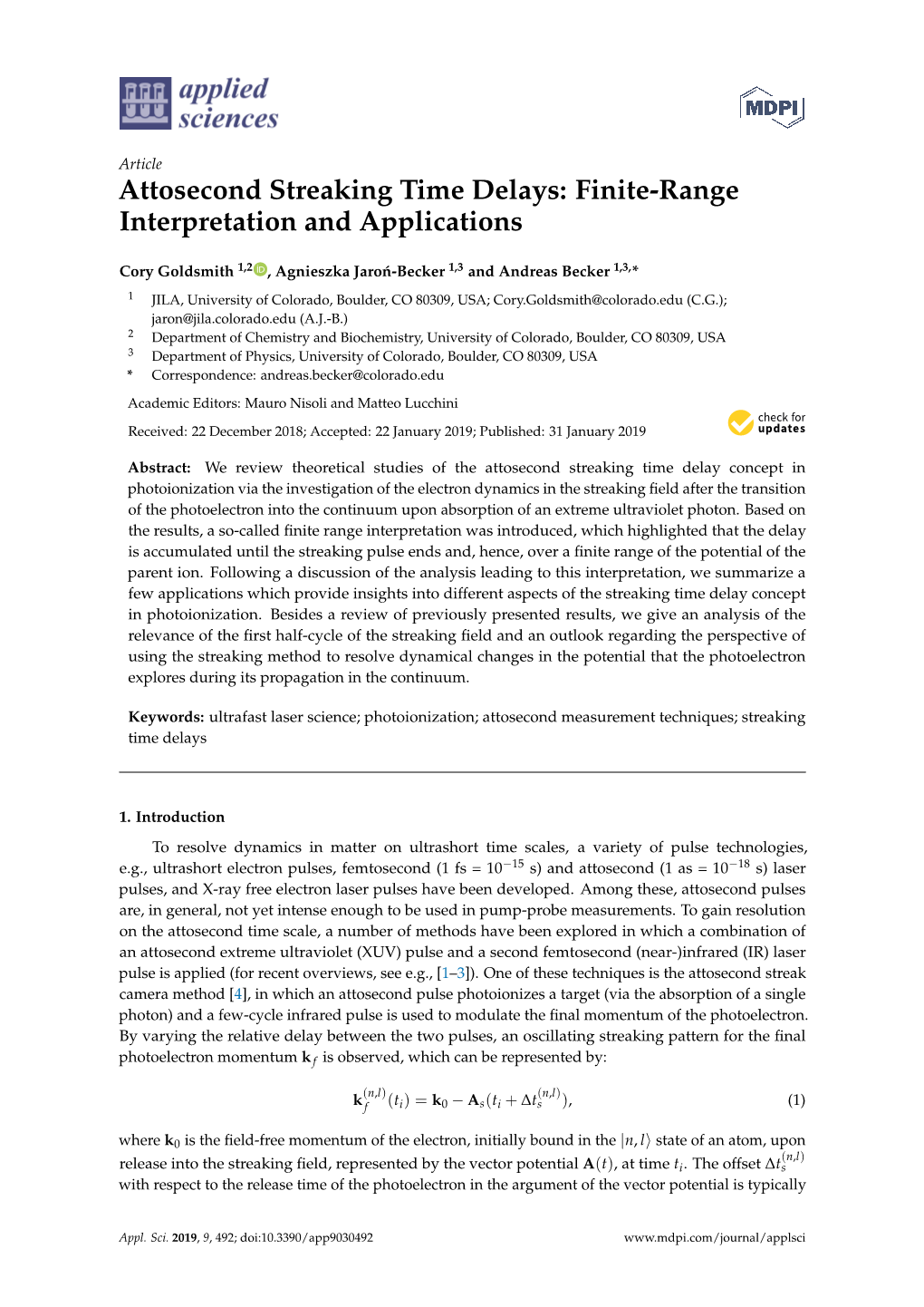 Attosecond Streaking Time Delays: Finite-Range Interpretation and Applications