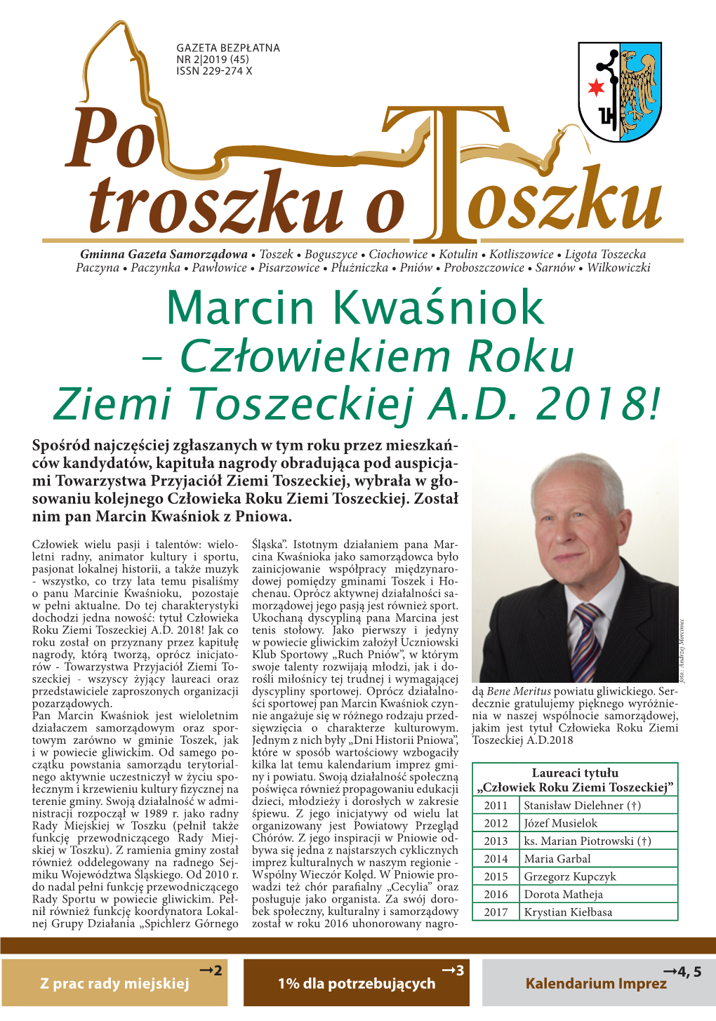 Po Troszku O Toszku • Z Życia Gminy