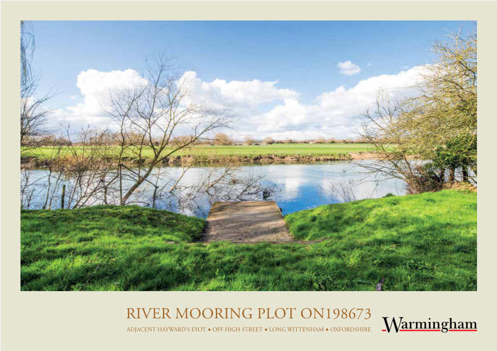 River Mooring Plot On198673