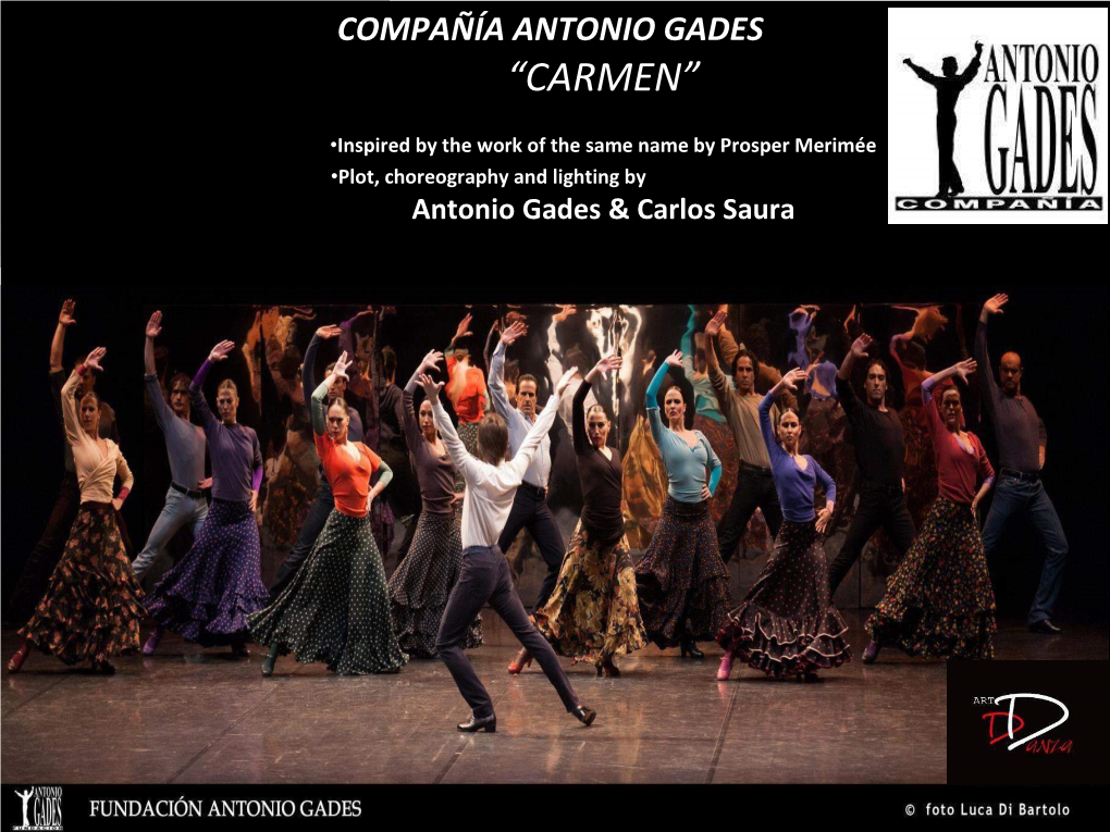 Compañía Antonio Gades “Carmen”