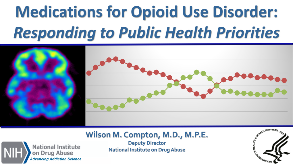 Medications for Opioid Use Disorder: Responding to Public Health Priorities