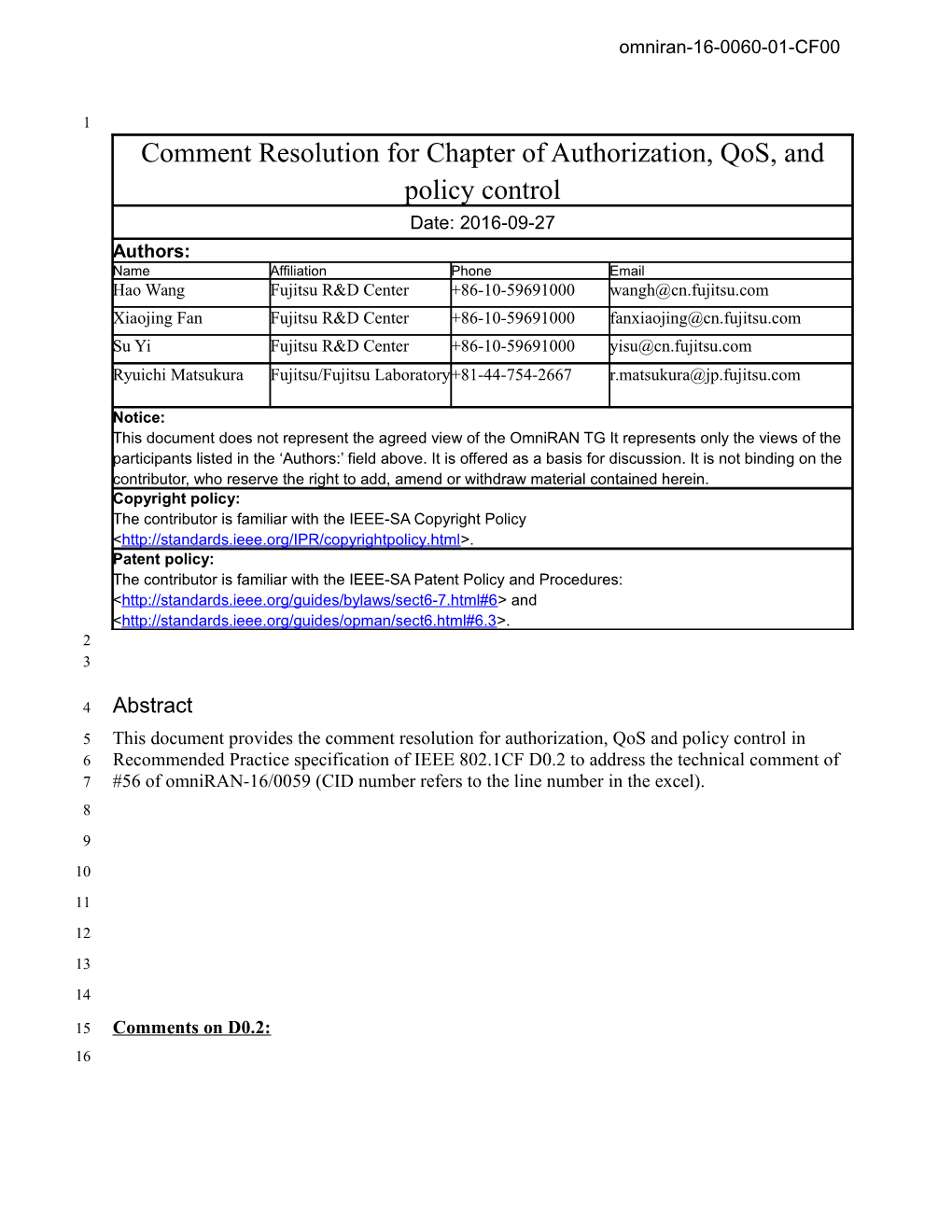 IEEE 802.16 Mentor Document Template s1