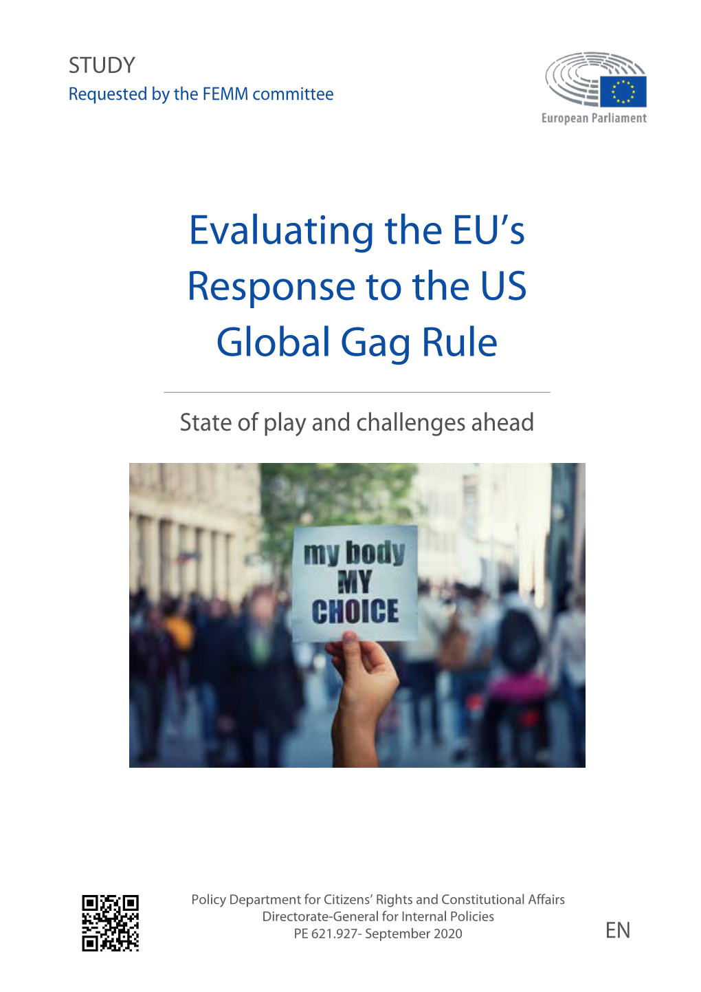 Evaluating the EU's Response to the US Global Gag Rule