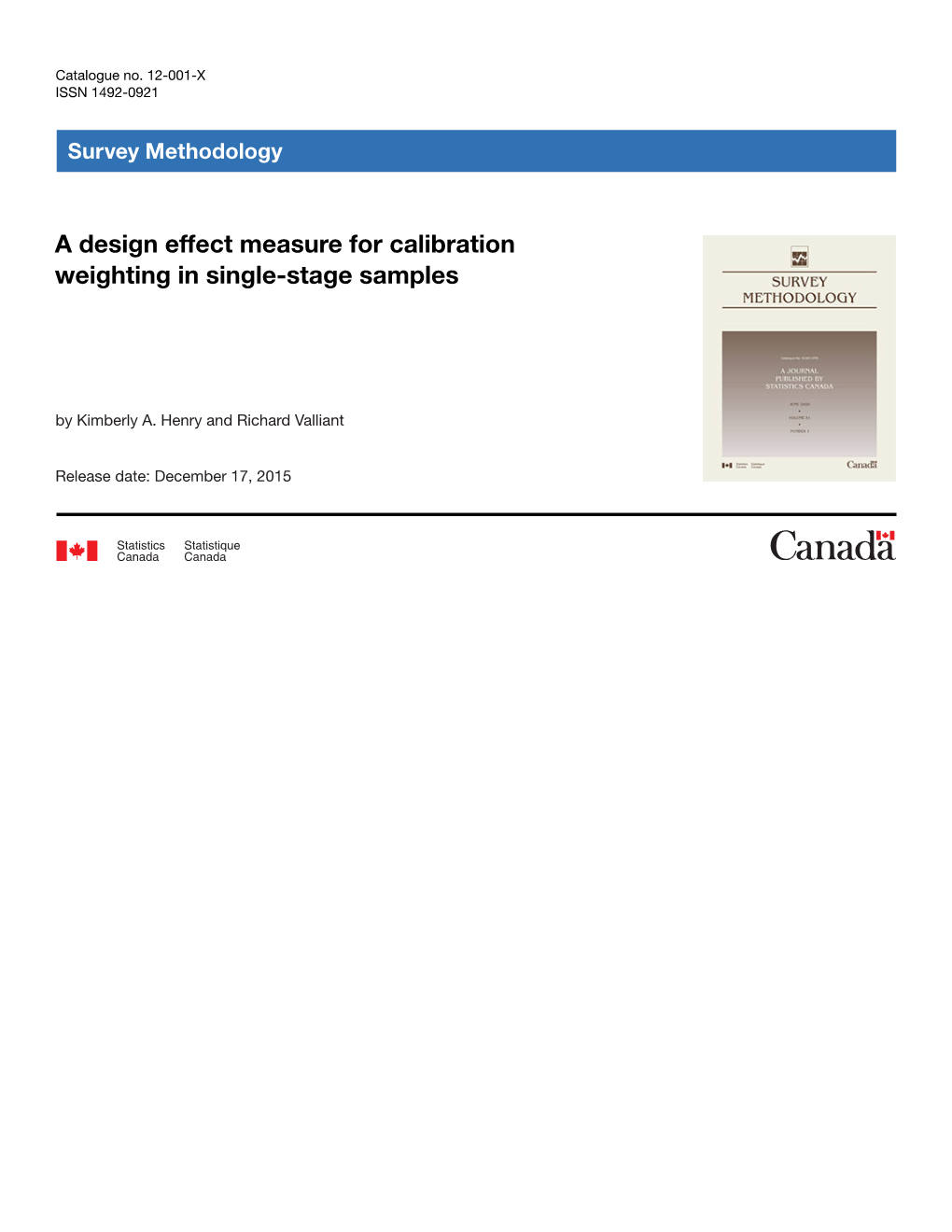 A Design Effect Measure for Calibration Weighting in Single-Stage Samples