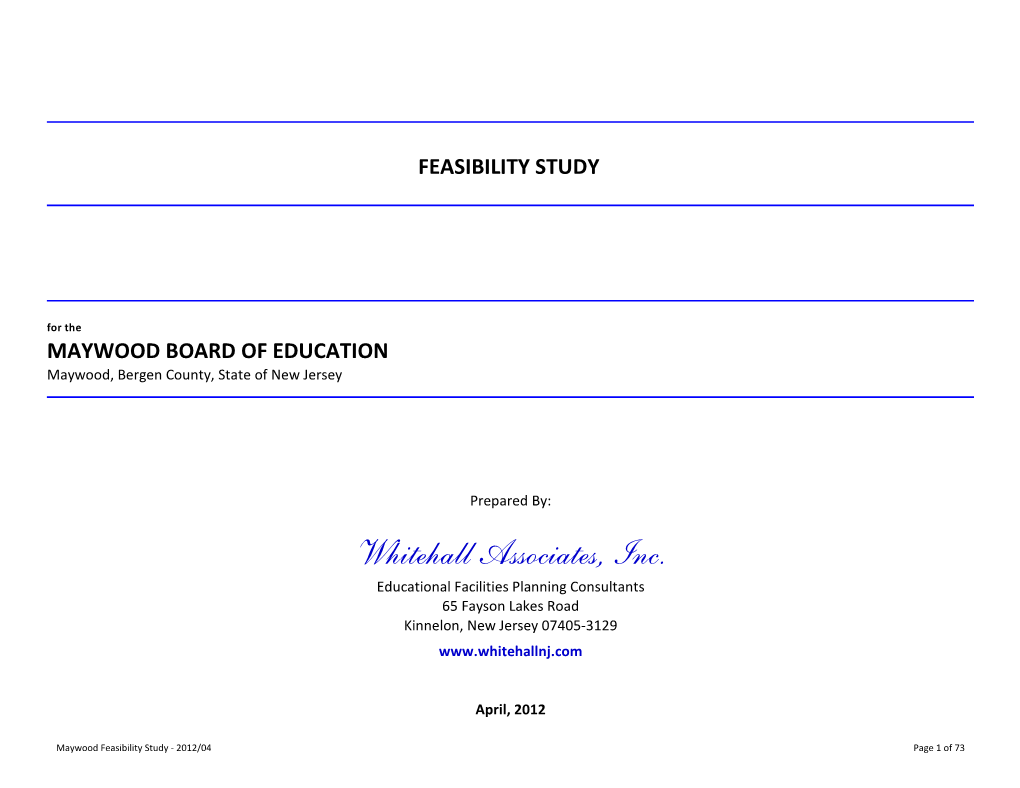 Feasibility Study Final