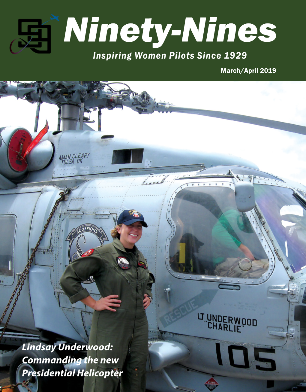Inspiring Women Pilots Since 1929 Lindsay Underwood: Commanding
