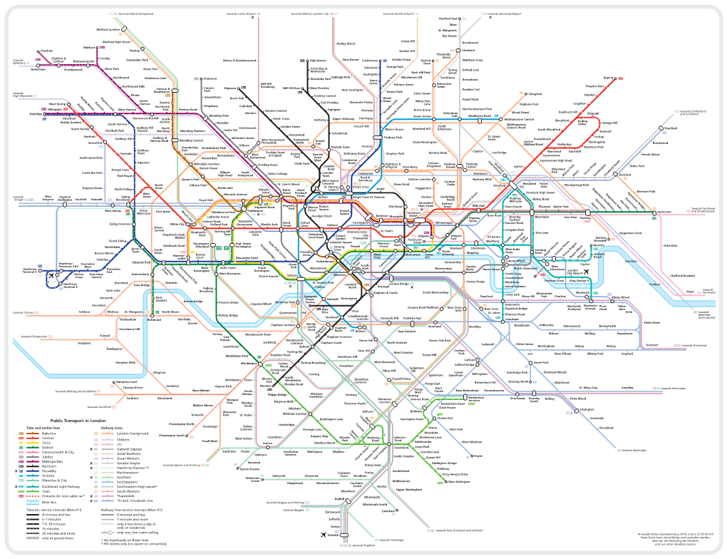 London Tube and Rail