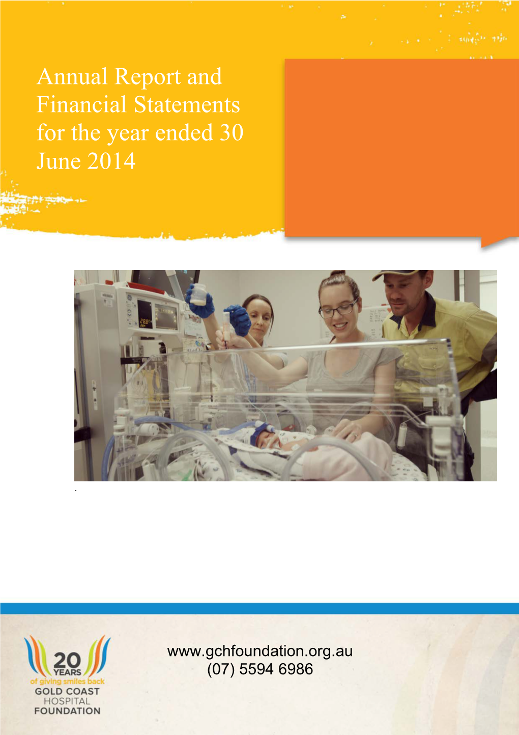 Annual Report and Financial Statements for the Year Ended 30 June 2014