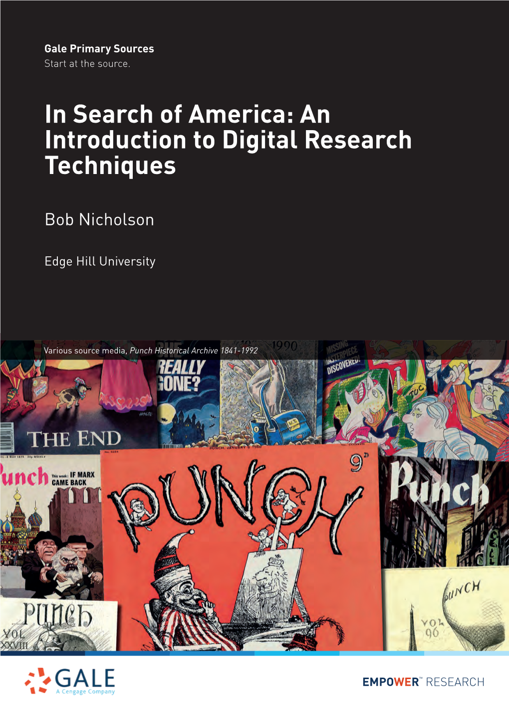 In Search of America: an Introduction to Digital Research Techniques