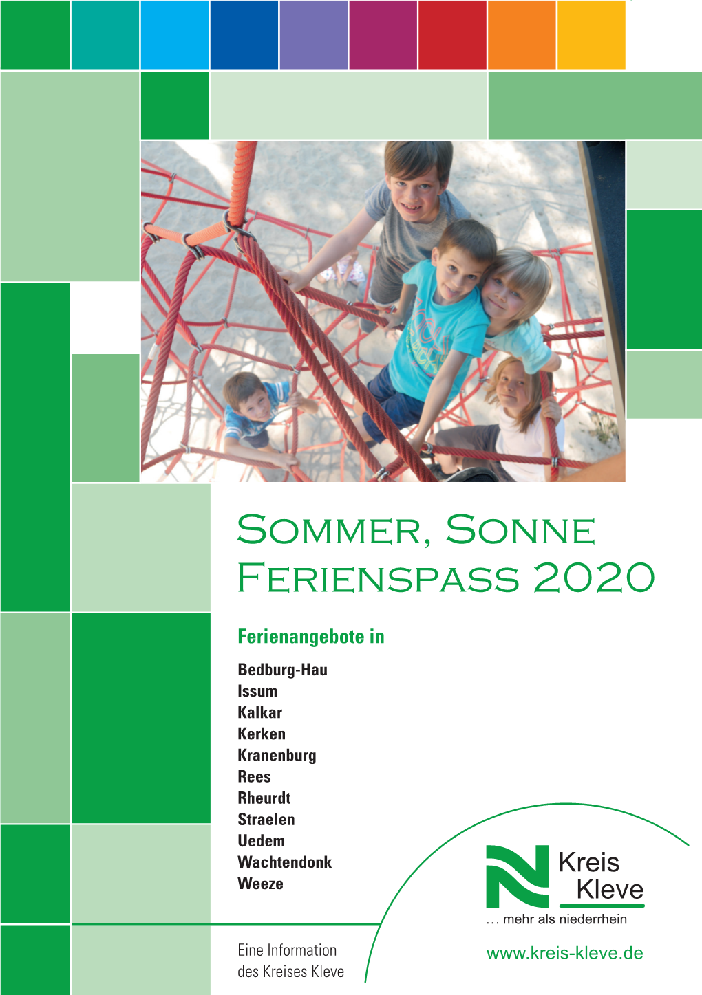 Sommer, Sonne Ferienspaß 2020