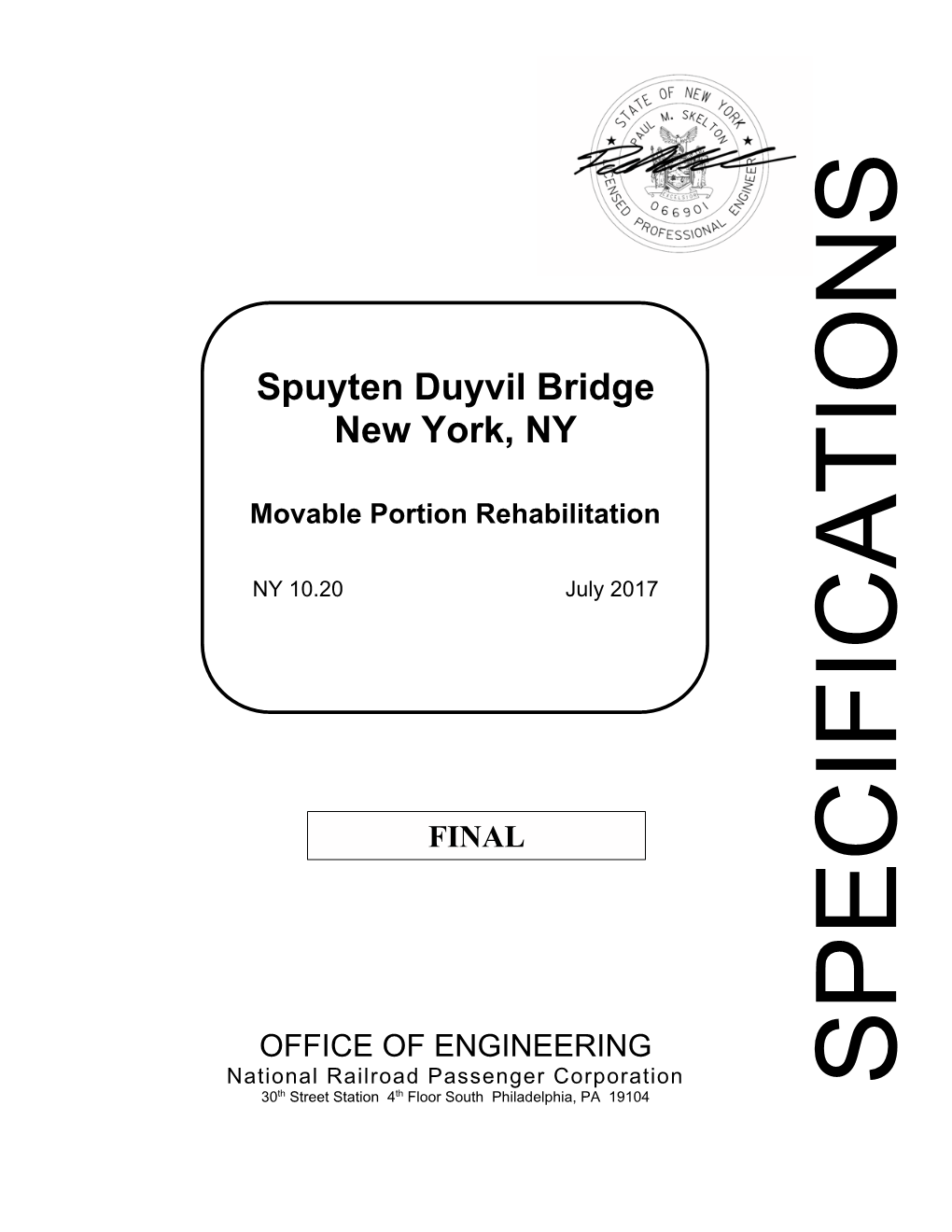 Spuyten Duyvil Bridge New York, NY