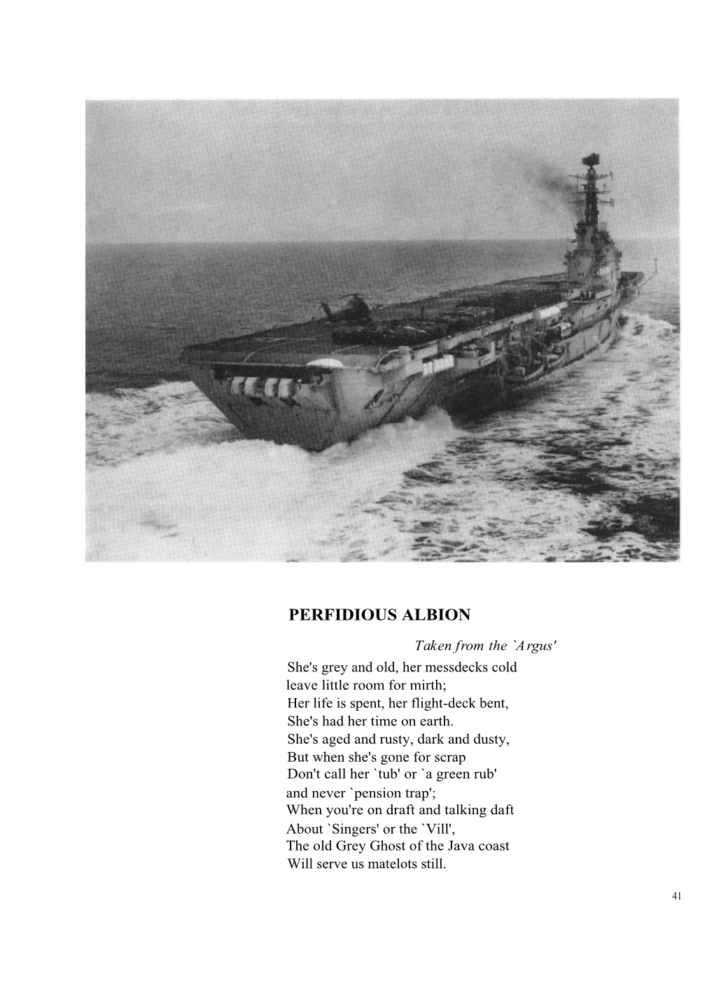 HMS Albion 1971-1972