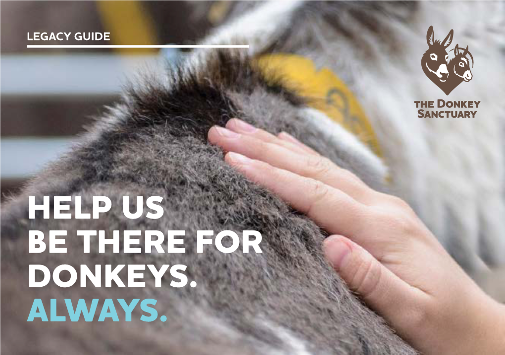 The Donkey Sanctuary Legacy Guide