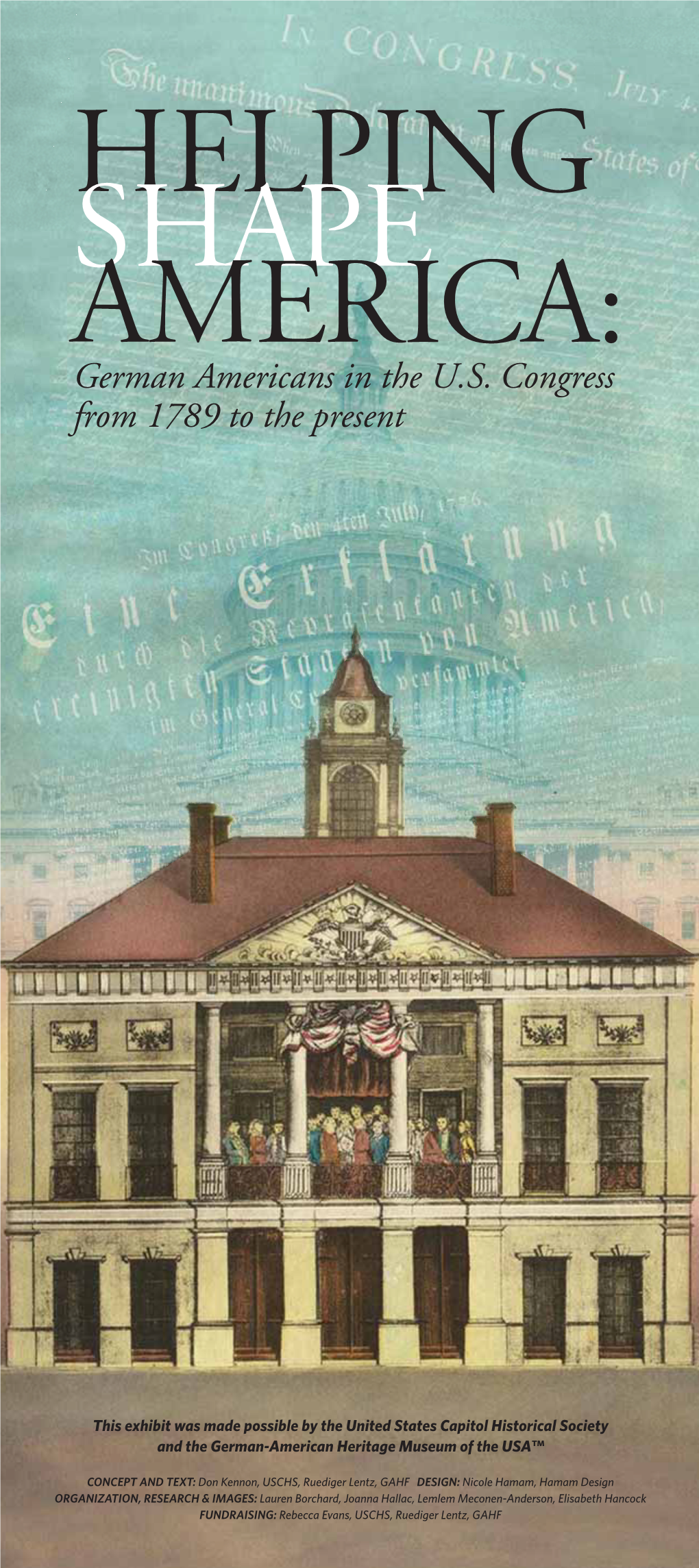 German Americans in the U.S. Congress from 1789 to the Present