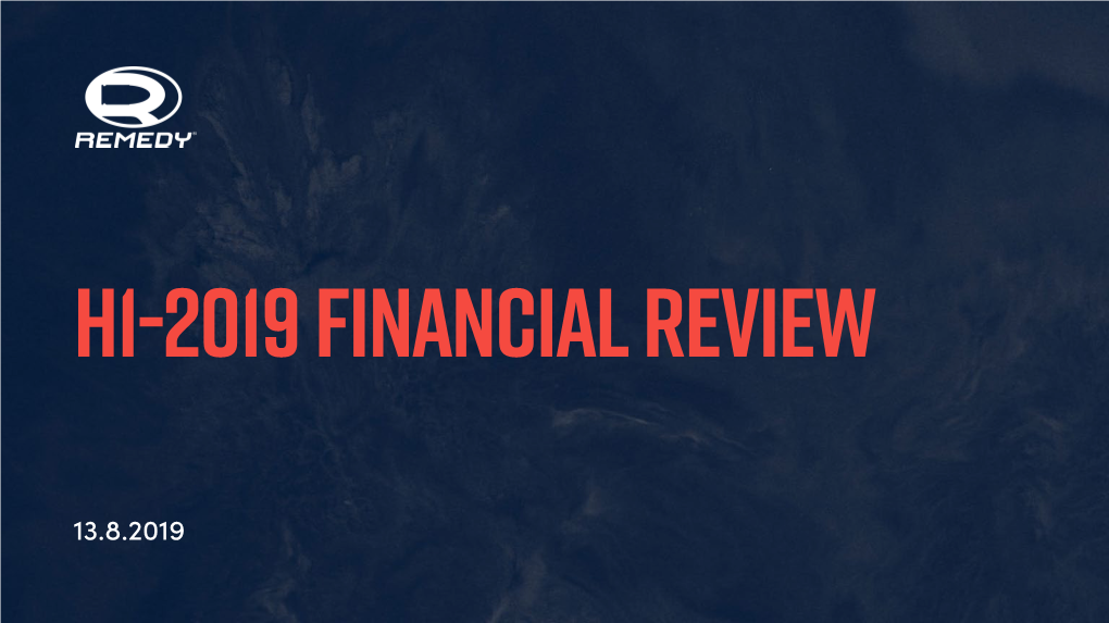 H1-2019 Financial Review