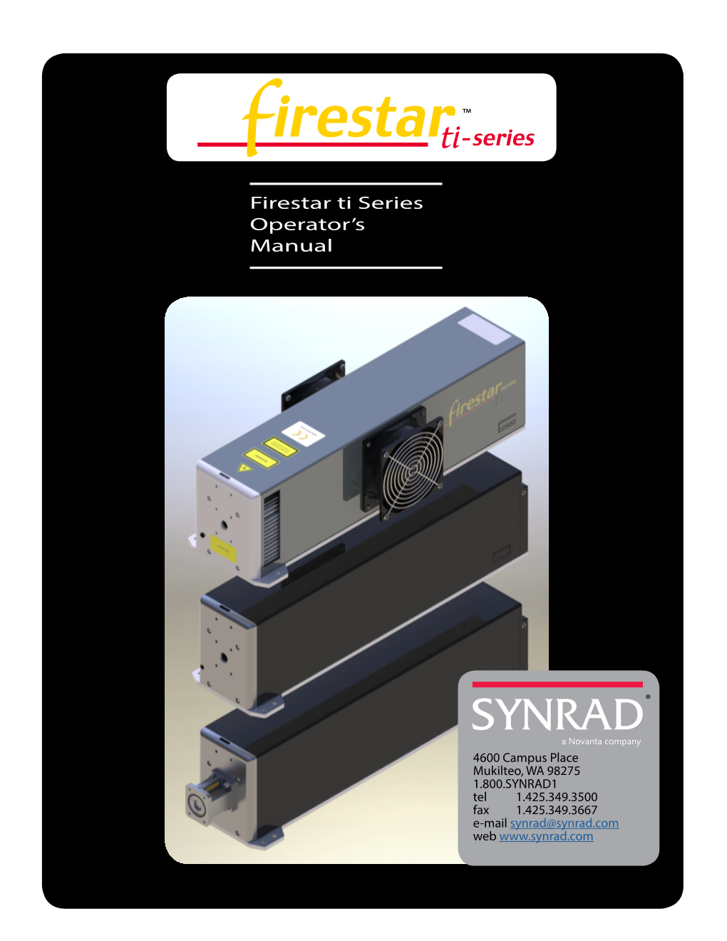 Firestar Ti Series Operator's Manual