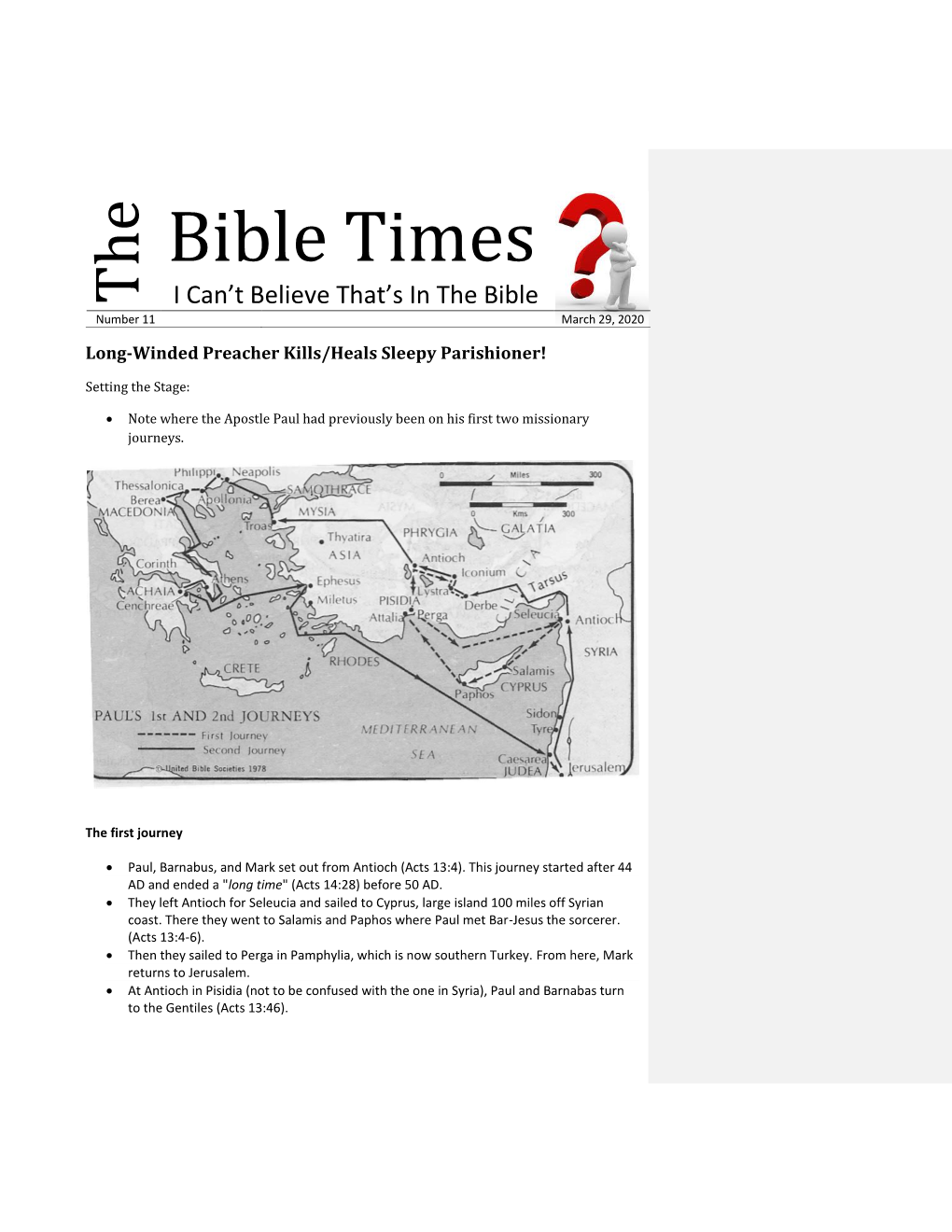 Bible Times I Can’T That’Sbelieve in Thebible