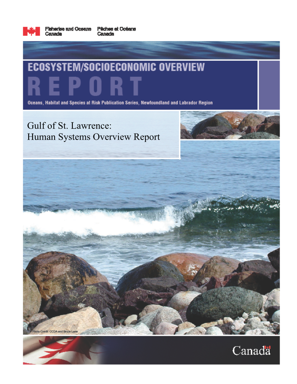 Human Systems and Socio-Economic Components of the Gulf of St