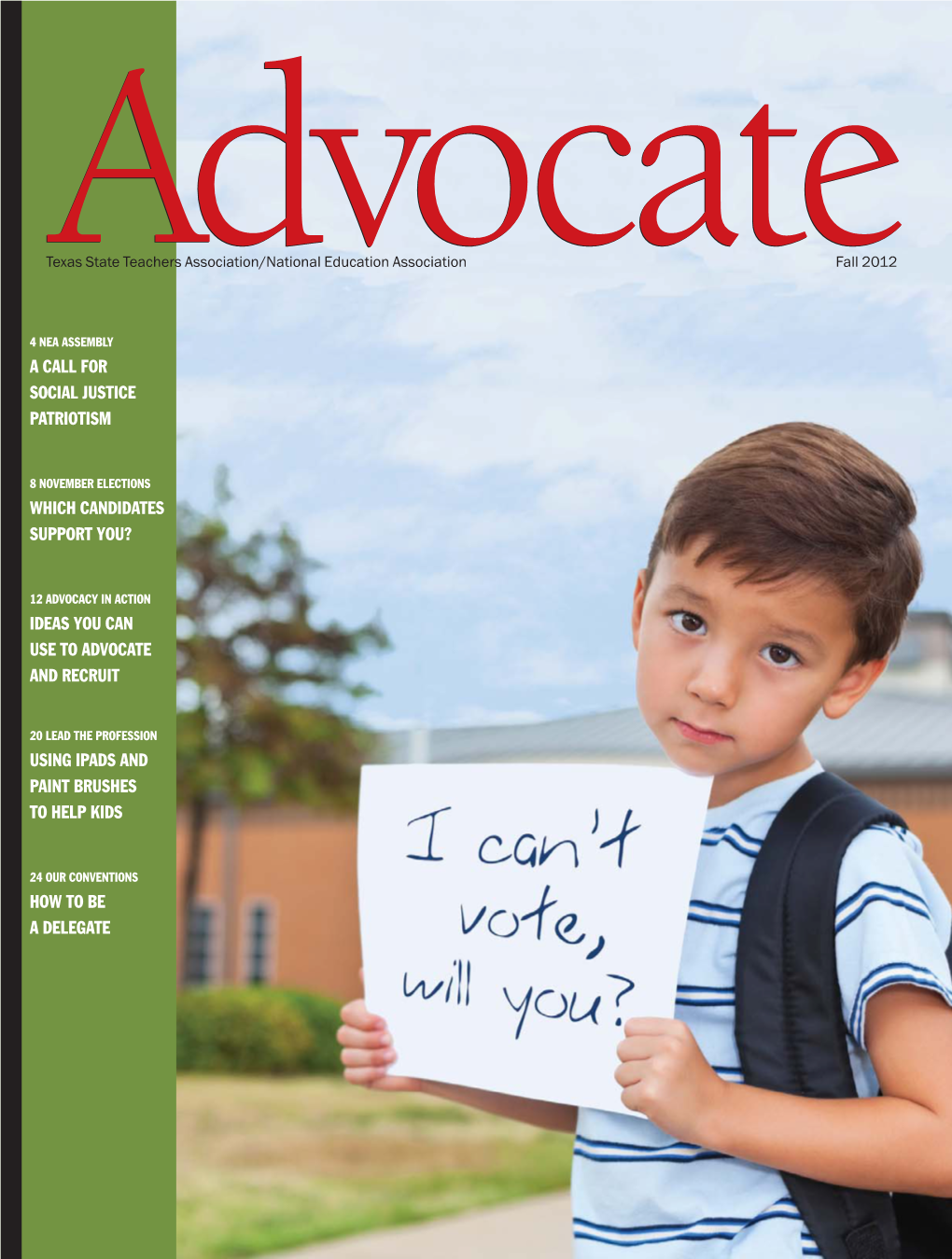 Fall 2012 Advocate