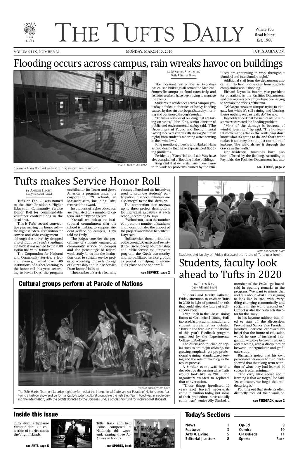 THE TUFTS DAILY Est