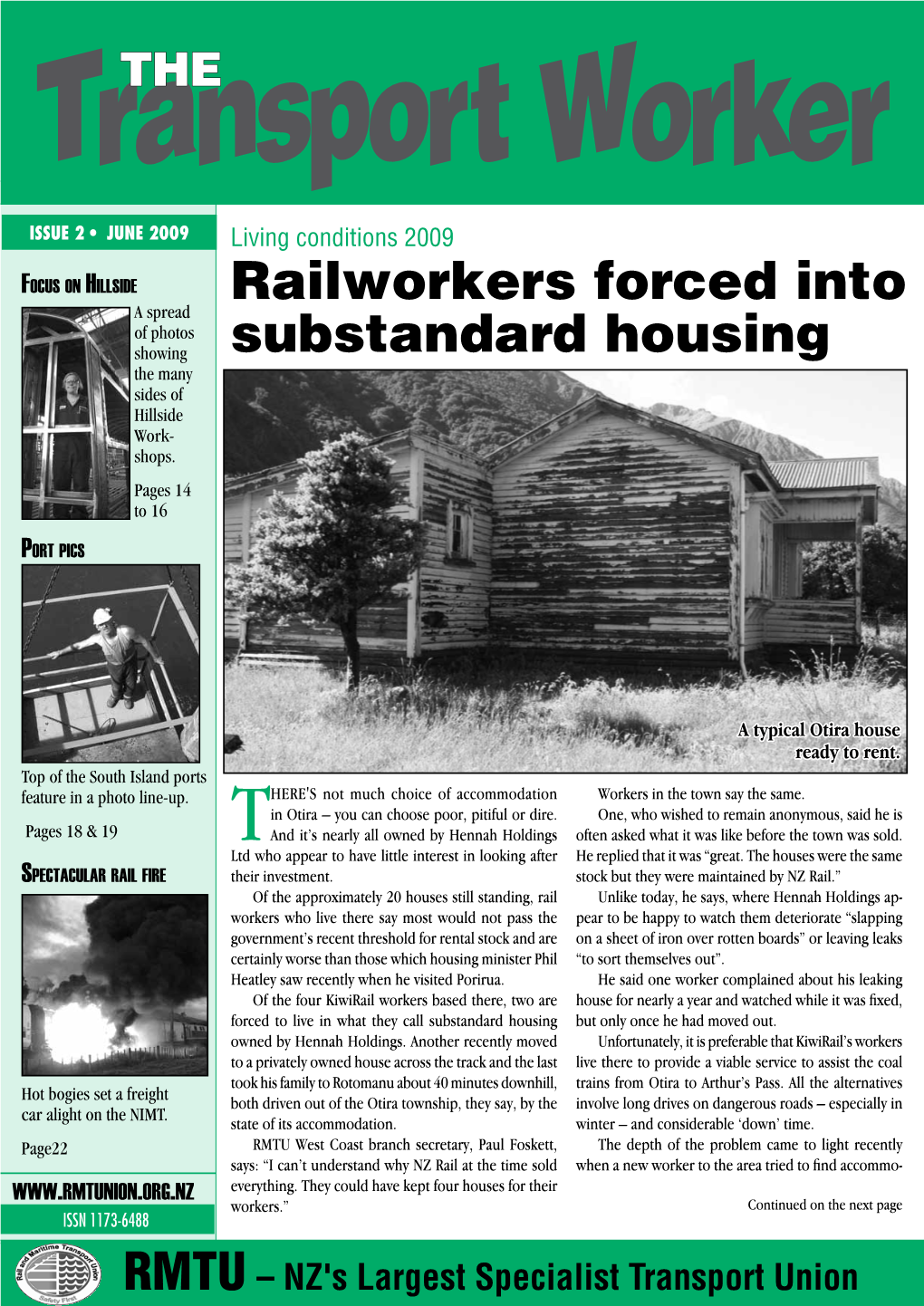 Railworkers Forced Into Substandard Housing