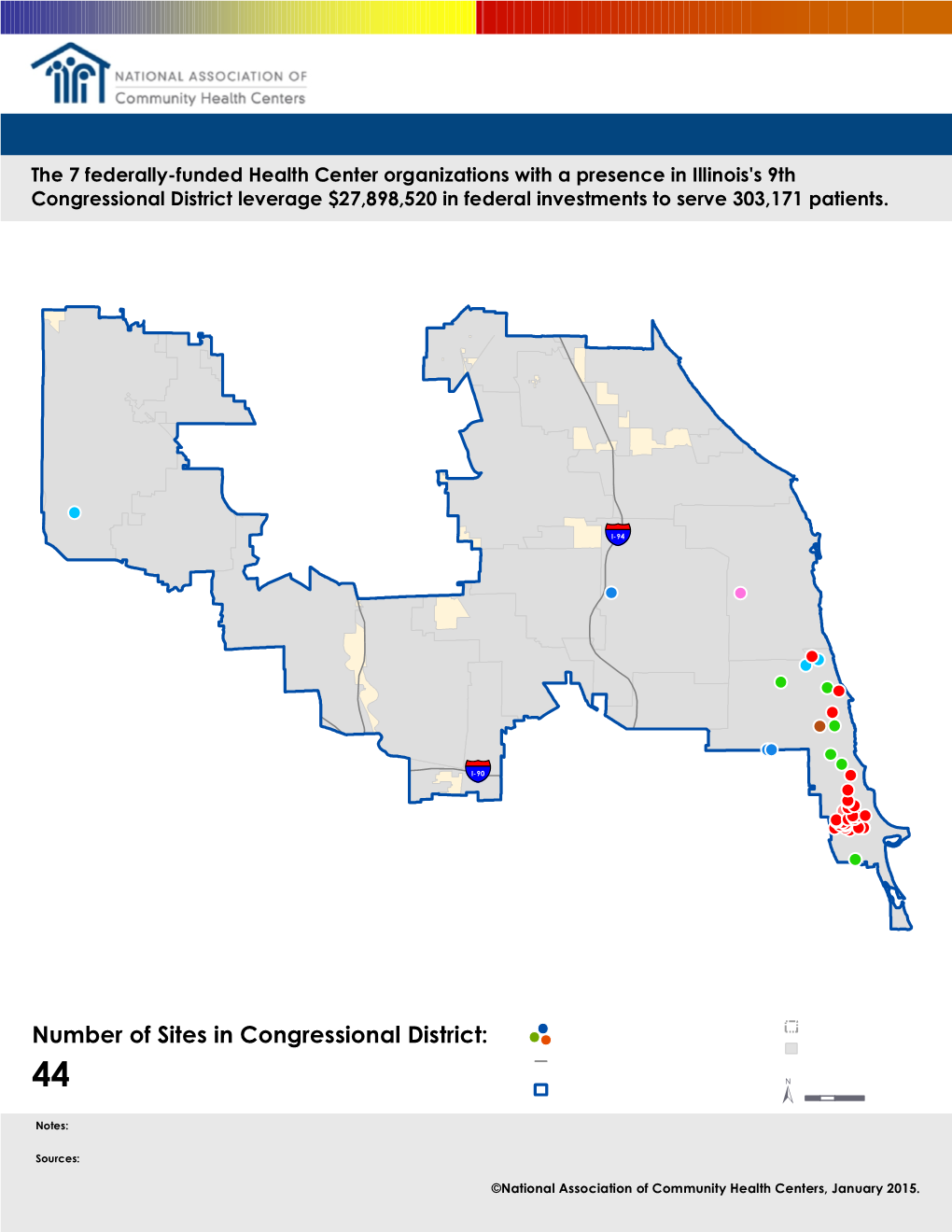 Number of Sites in Congressional District