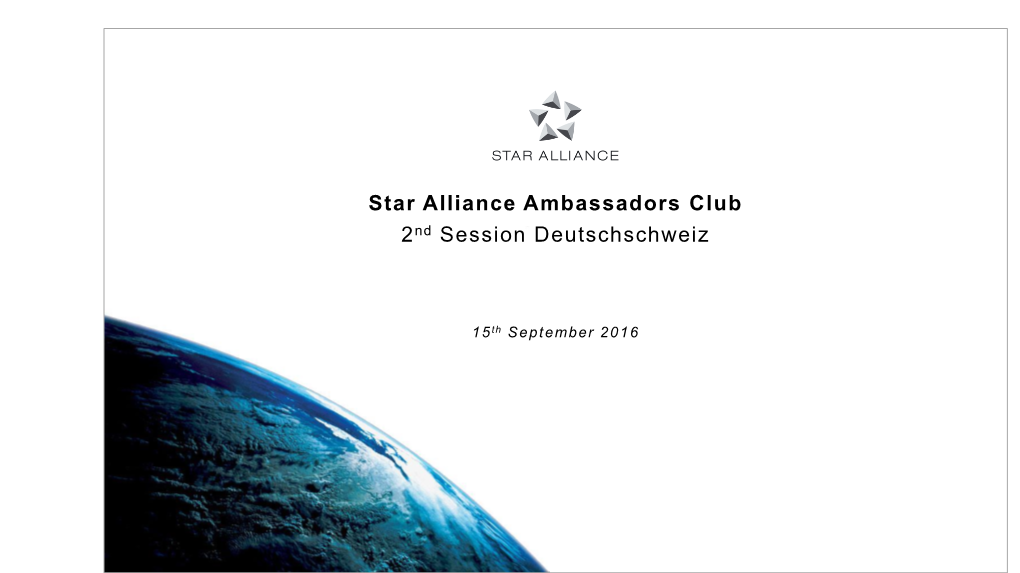 Star Alliance Member Carriers' Inflight Catering Products