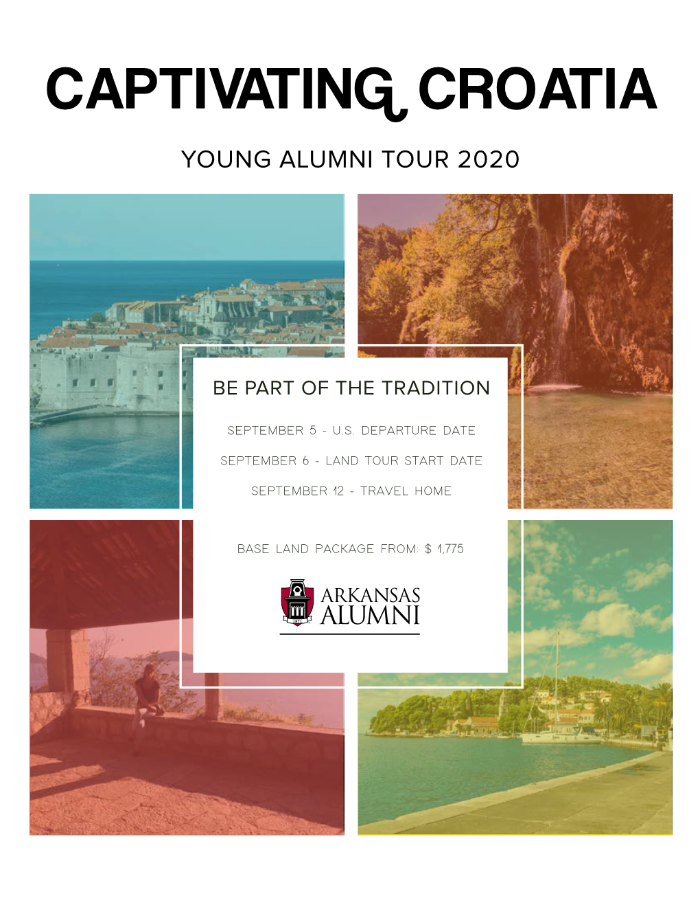 Captivating Croatia Young Alumni Tour 2020