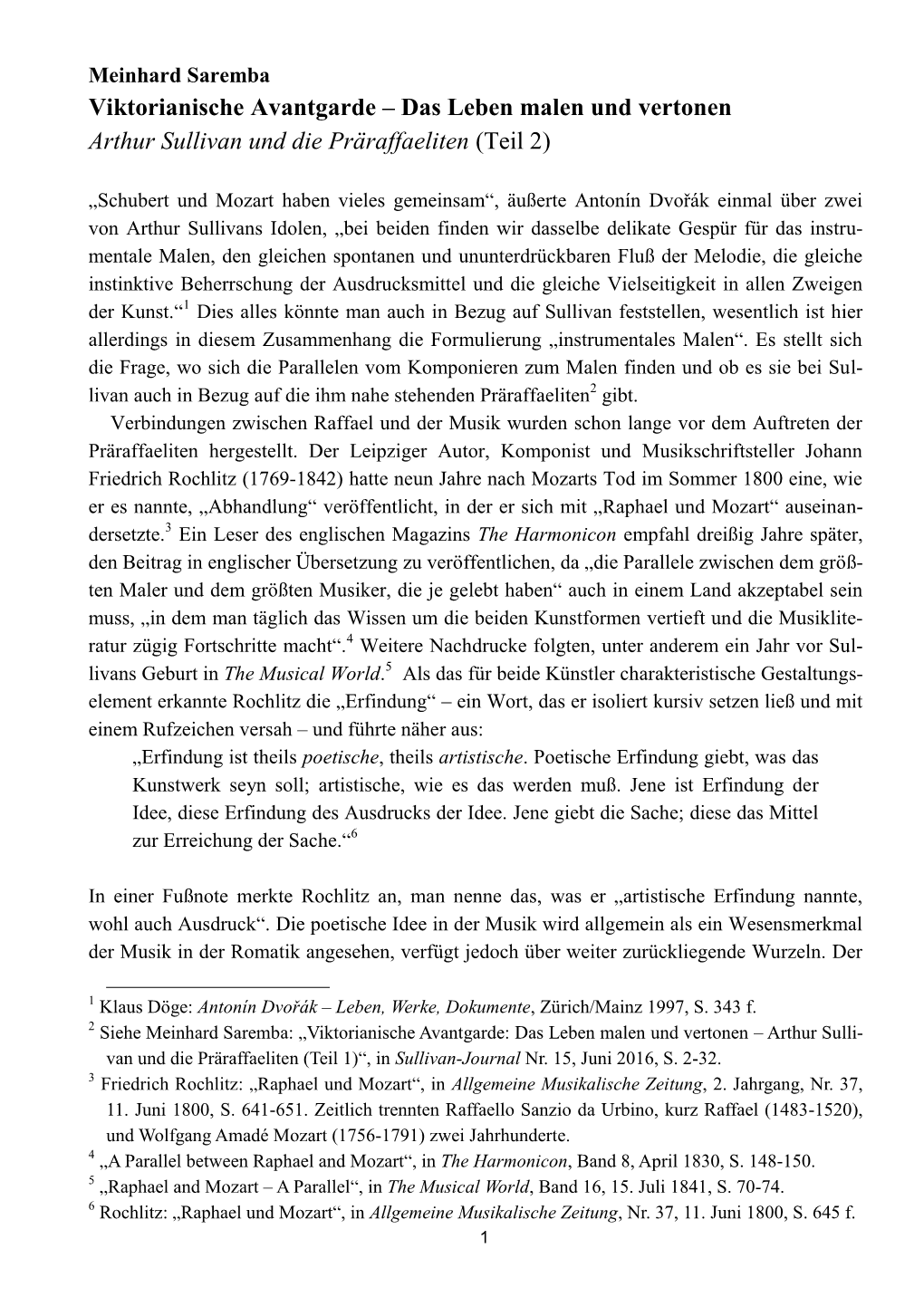 Viktorianische Avantgarde – Das Leben Malen Und Vertonen Arthur Sullivan Und Die Präraffaeliten (Teil 2)