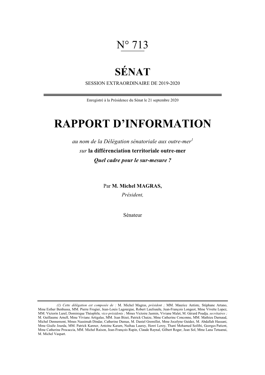 Le Rapport Au Format