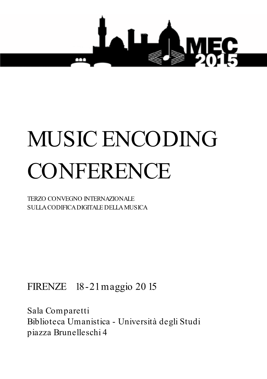 Music Encoding Conference