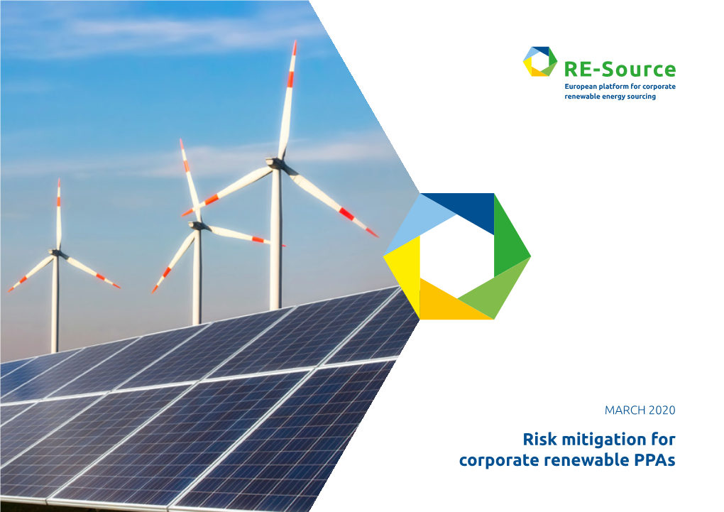 Risk Mitigation for Corporate Renewable Ppas