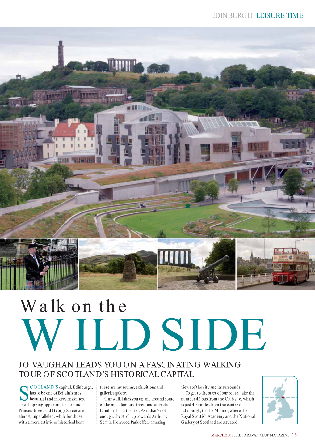 Walk on the WILDSIDE JO VAUGHAN LEADS YOU on a FASCINATING WALKING TOUR of SCOTLAND’S HISTORICAL CAPITAL