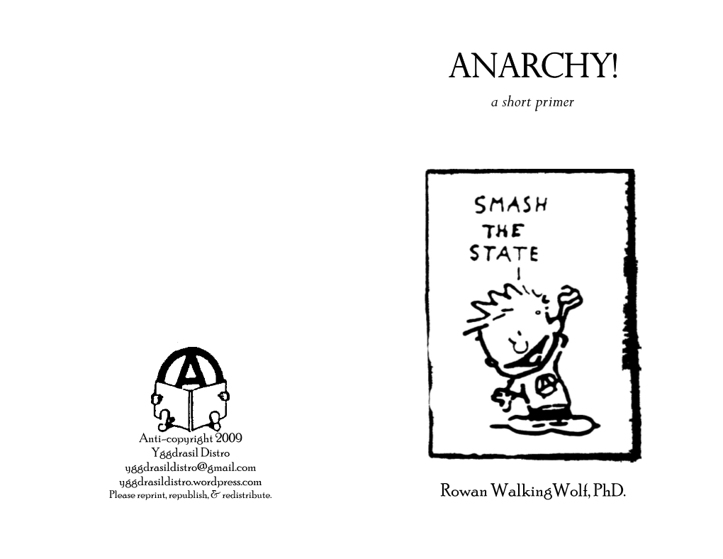 Anarchy!, a Short Primer