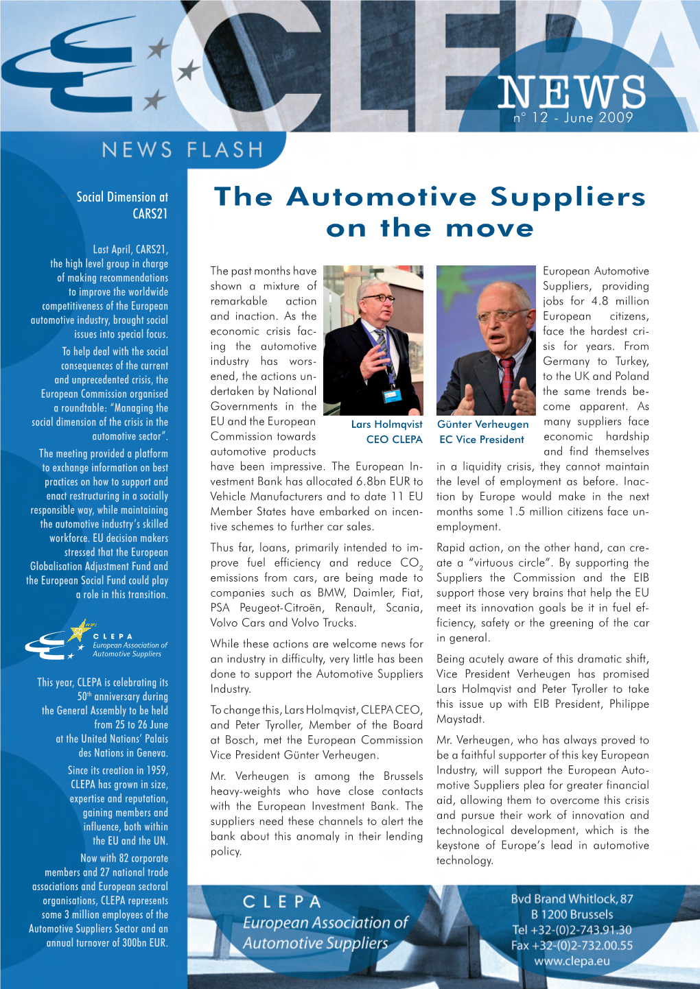 The Automotive Suppliers on the Move