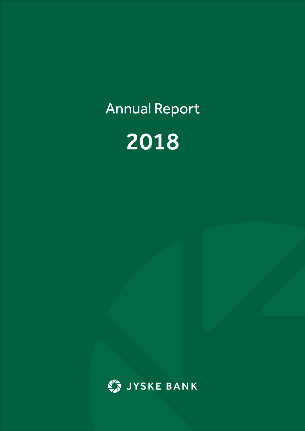 Jyske Bank Annual Report 2018