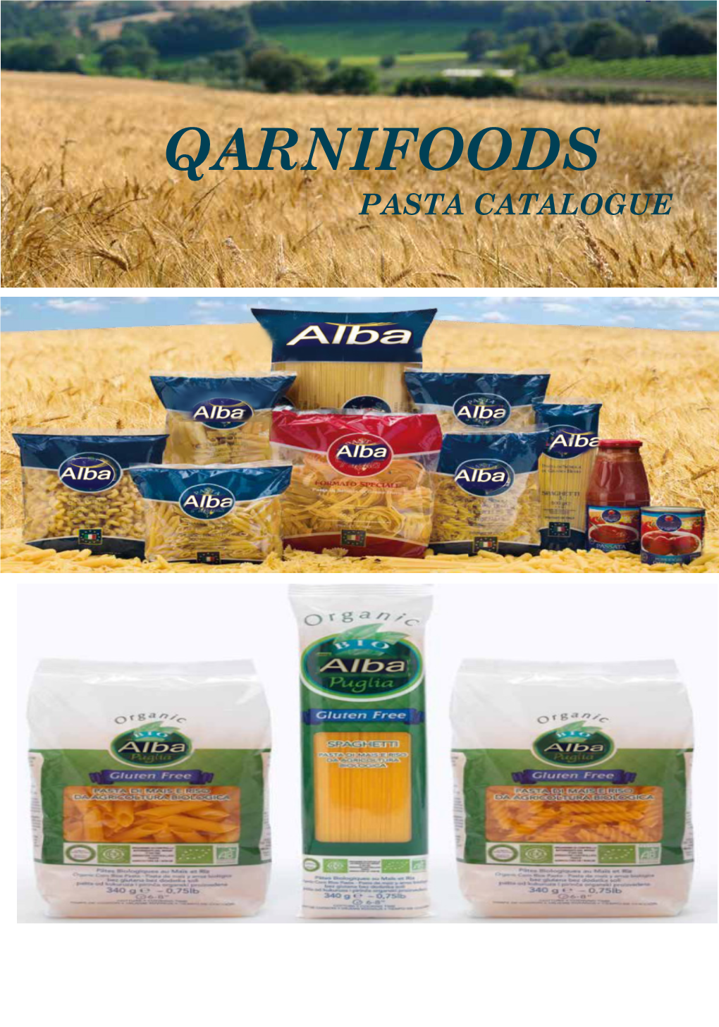 Qarnifoods Pasta Catalogue