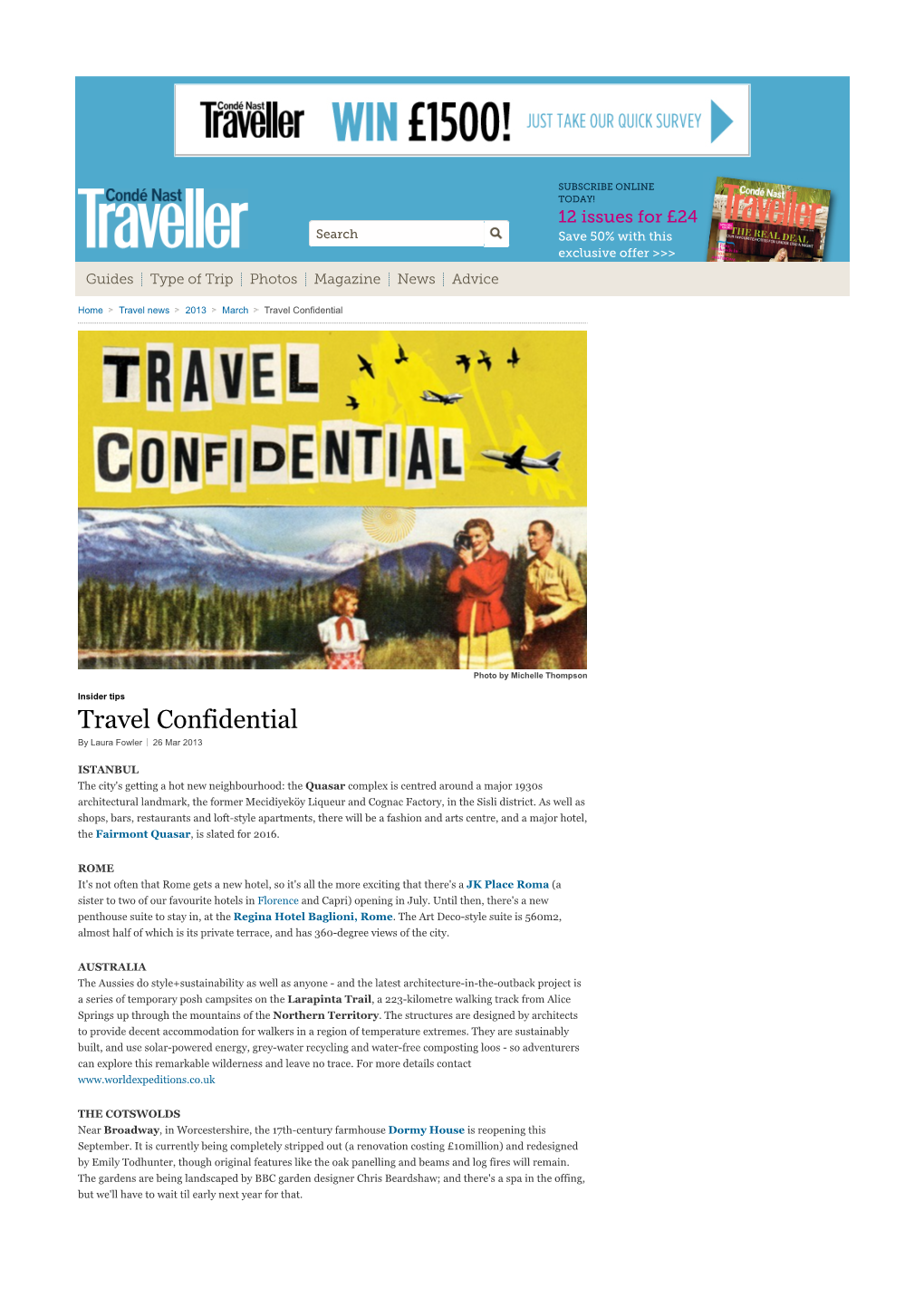 Condé Nast Traveller