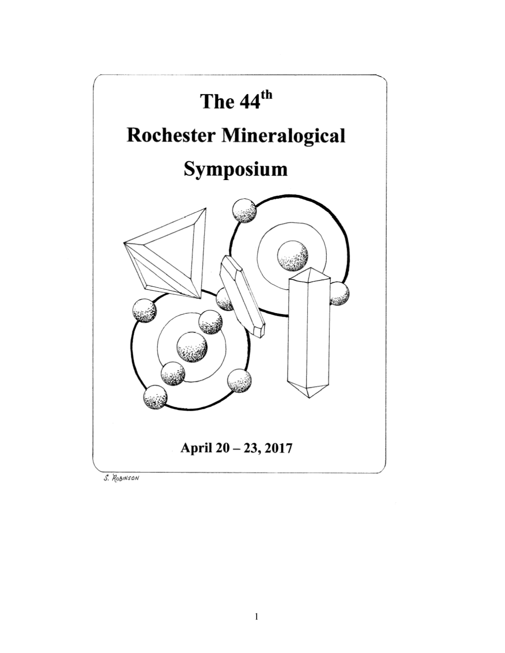 44Th Rochester Mineralogical Symposium