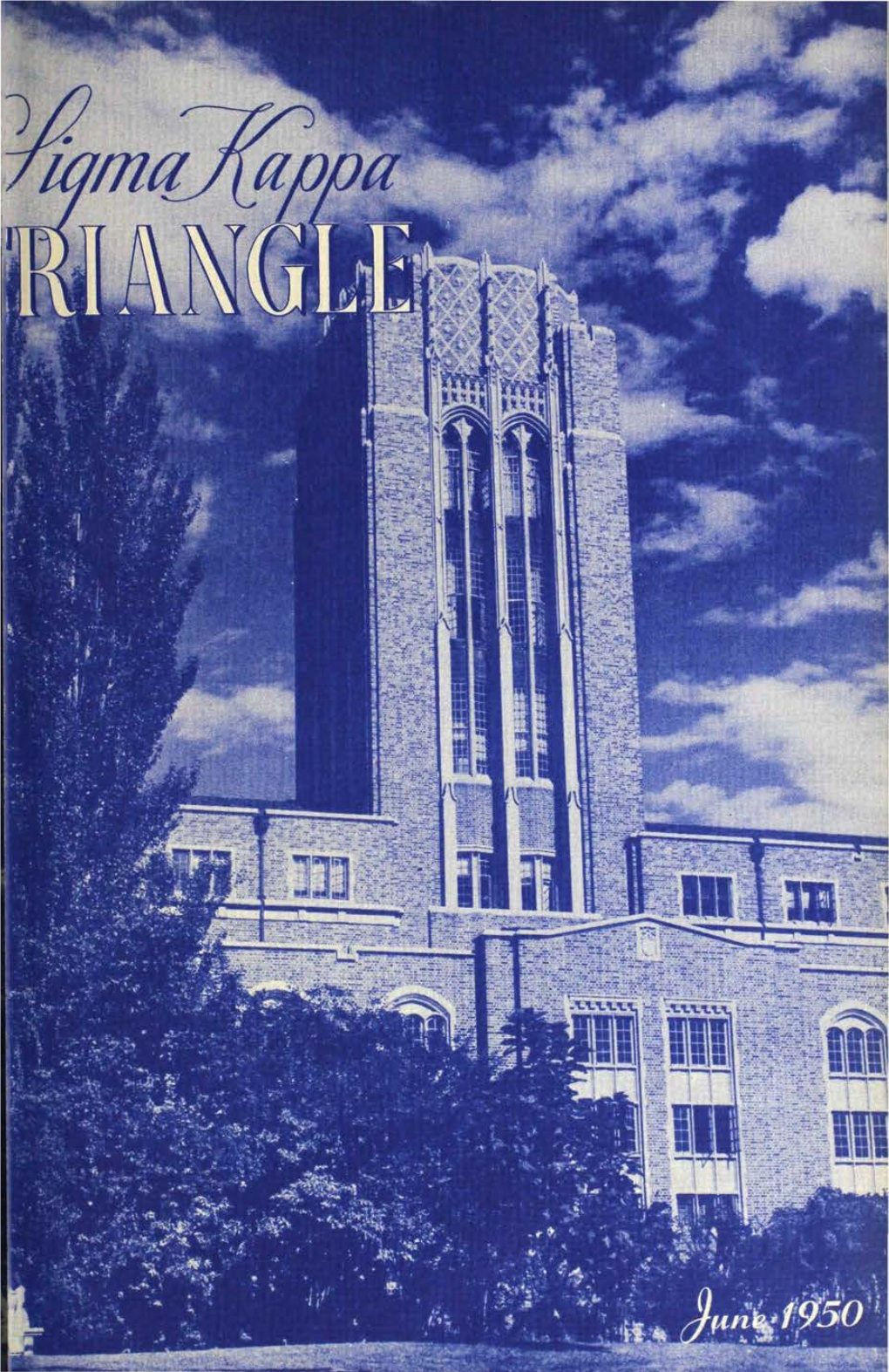 Jronl Cover Scene the Seven-Story Mary Reed Library Towers Over the South Denver Campus of the University of Denver