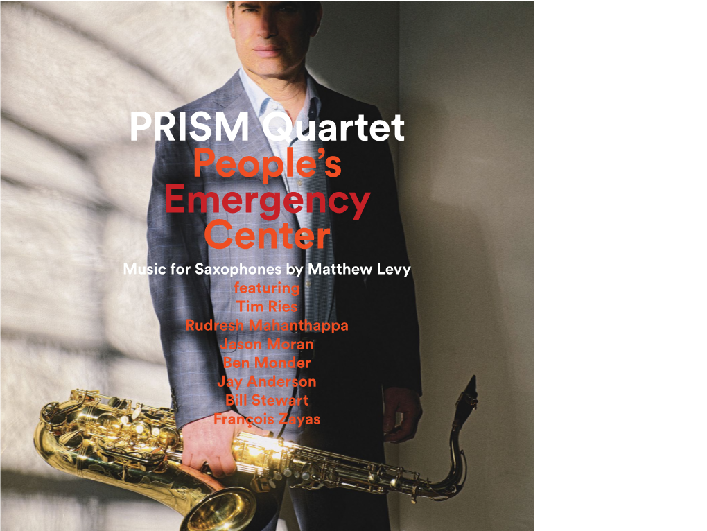 PRISM Quartet People's Emergency Center