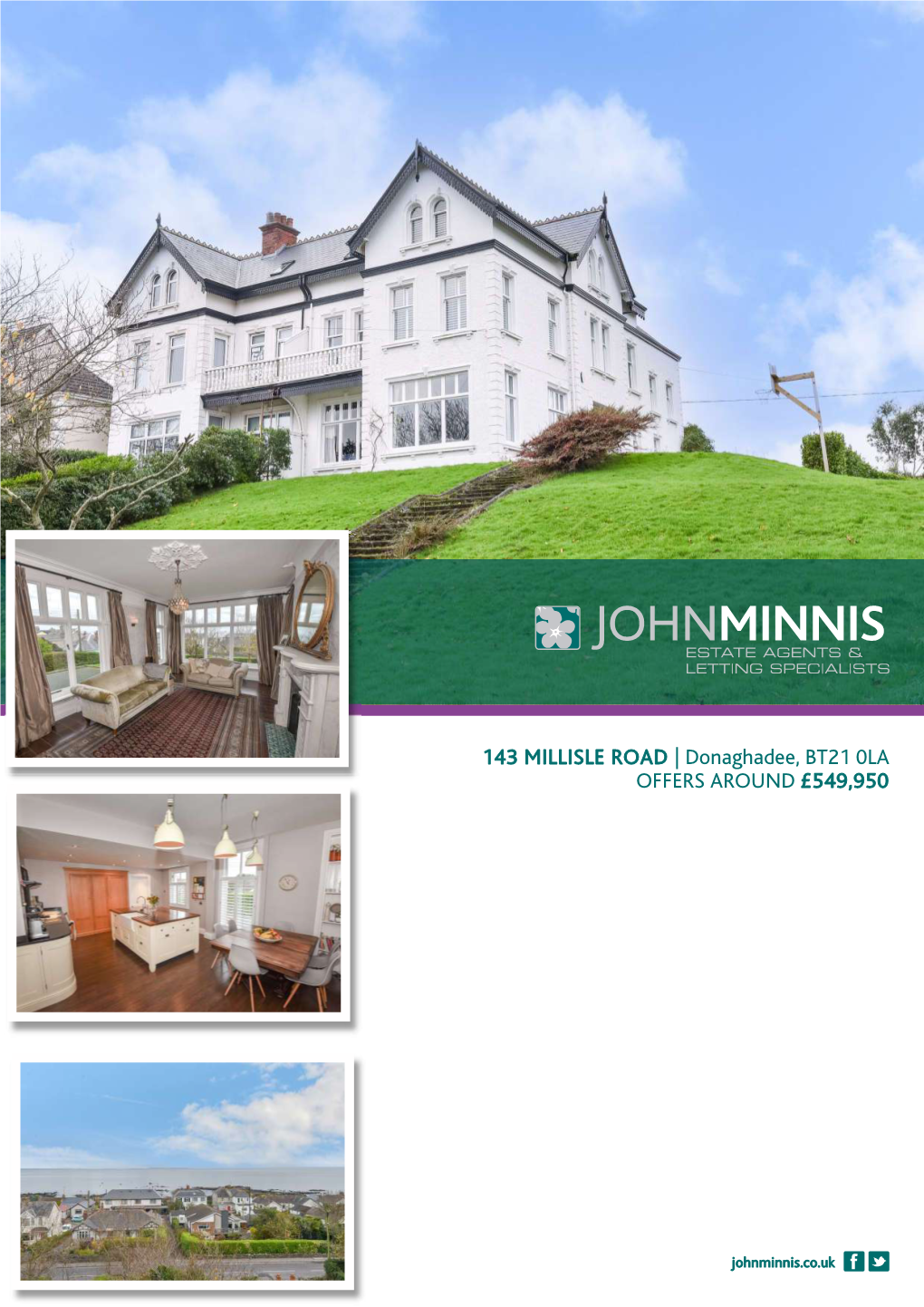 143 MILLISLE ROAD | Donaghadee, BT21 0LA OFFERS AROUND £549,950