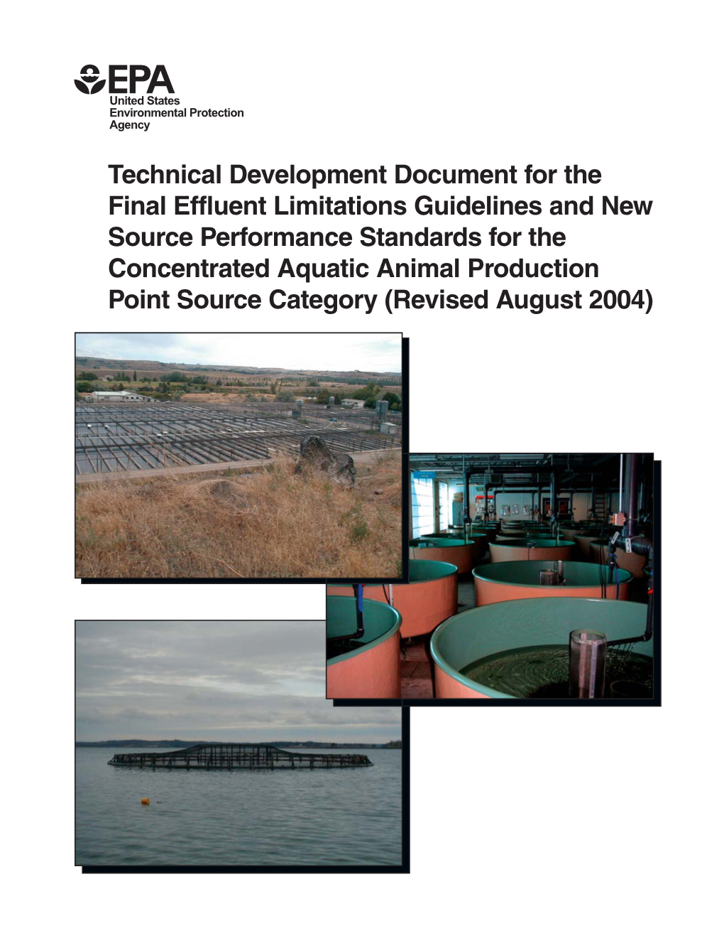 Technical Development Document for Final Effluent Guidelines For